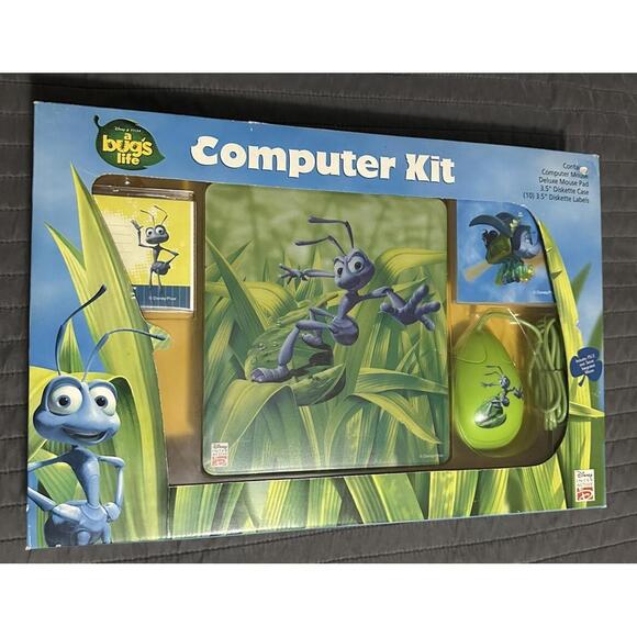 Disney Other - Disney InterActive Computer Kit for Kids A Bug's Life Mouse NEW Factory Sealed